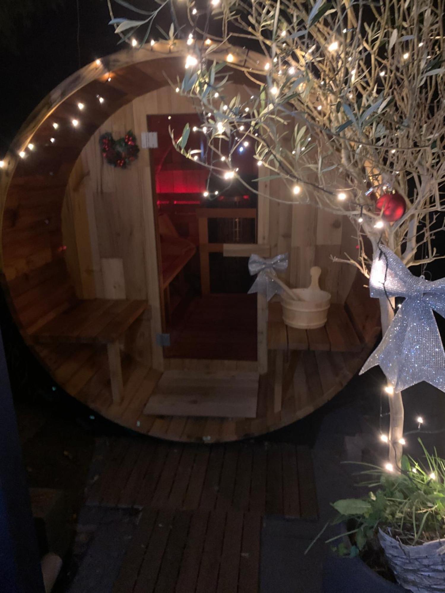 Romantisch Wellness Appartement Met Prive Hottub Sauna Gamesroom Den Ham ภายนอก รูปภาพ